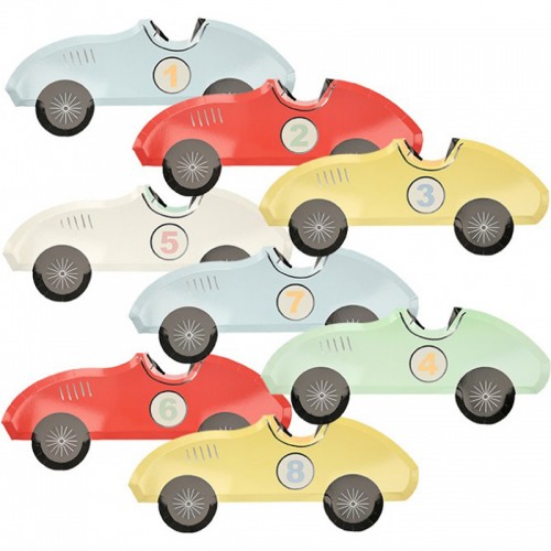 Pratos Carros Corrida